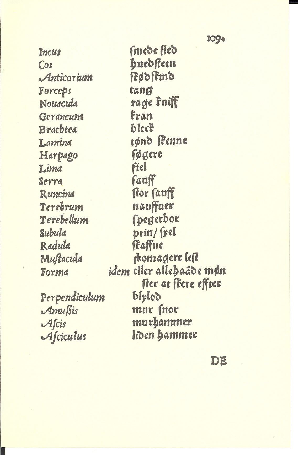 Tursen 1561, Side: 109