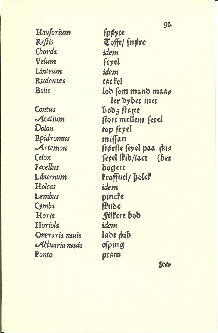 Tursen 1561, Side: 91